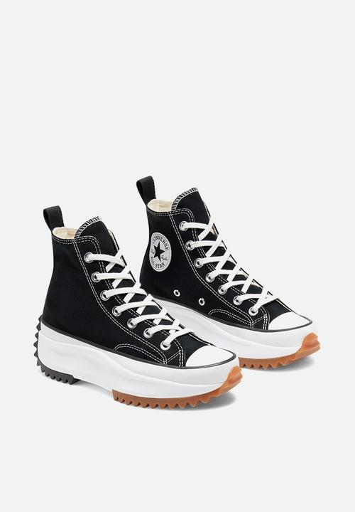 Converse - Run Star Hike Canvas Platform - Black/White/Gum 