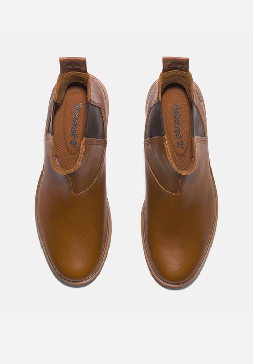 Timberland - Carnaby leather chelsea boot - saddle