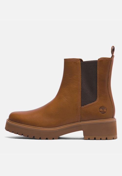 Timberland - Carnaby leather chelsea boot - saddle