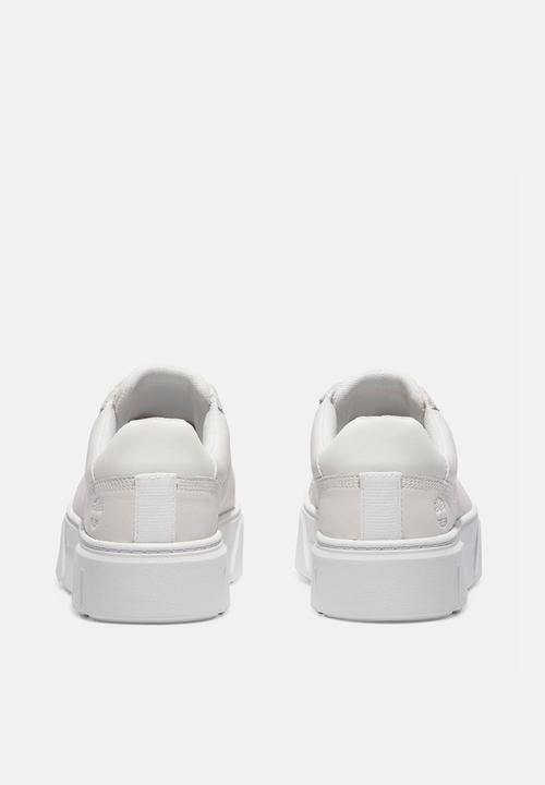 Timberland - Laurel court low lace up sneaker - white full grain