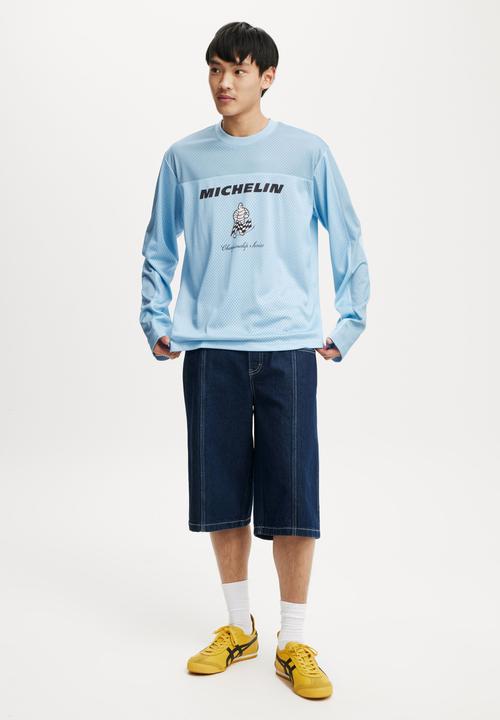 Michelin Bmx Jersey - Lcn Mic Pearl Blue / Late Night Blue / Michel