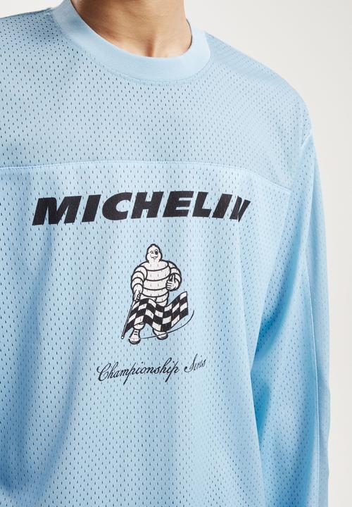 Michelin Bmx Jersey - Lcn Mic Pearl Blue / Late Night Blue / Michel
