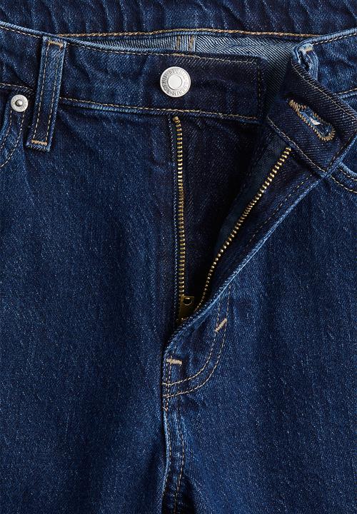 H&M - Curvy fit flared high jeans - blue