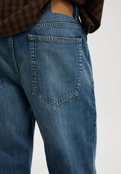 Cotton On - Baggy bootcut jean - muse blue