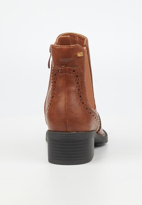 Miss Black - Ford 1 boot - tan