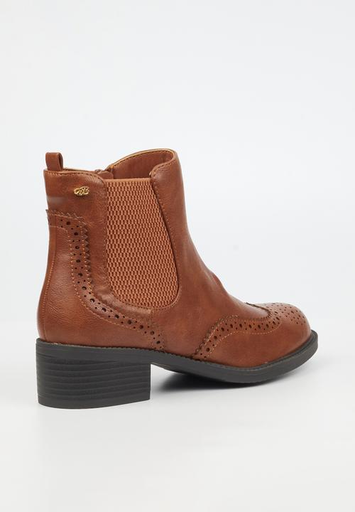 Miss Black - Ford 1 boot - tan