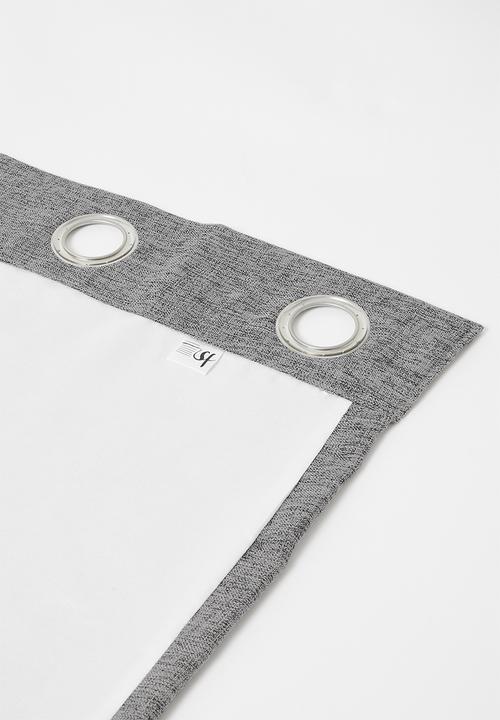 Sixth Floor - Nova Luxe Lined Eyelet - Charcoal
