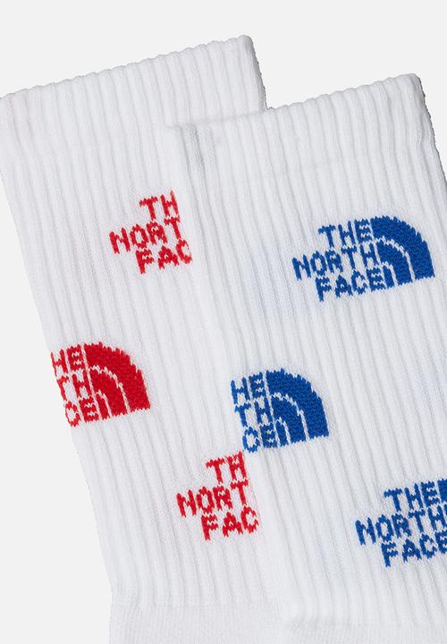 The North Face - Everyday crew sock logo - 2 pack - multi 