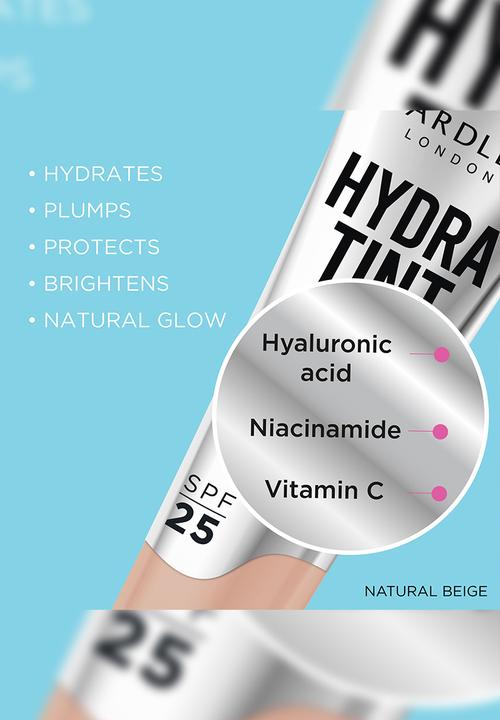 Yardley London - Hydra Tint Foundation - Natural Beige