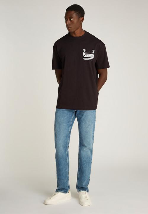 Calvin Klein - Subway sign tee - ck black