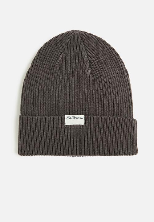 Ben Sherman - Targy Rib Beanie - Charcoal