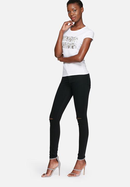 GUESS - Mirror leopard tee 