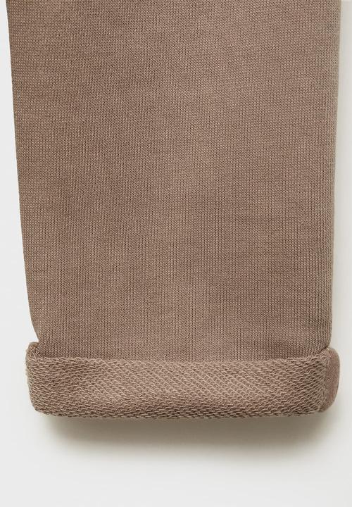 MANGO - Joggers paris - medium brown