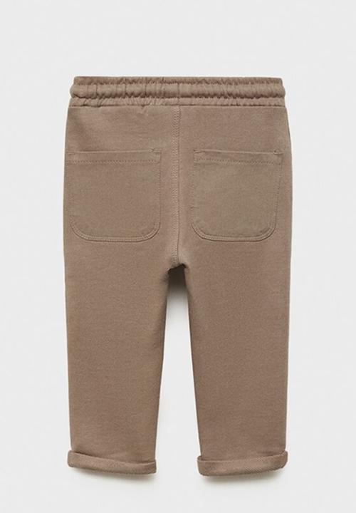 MANGO - Joggers paris - medium brown
