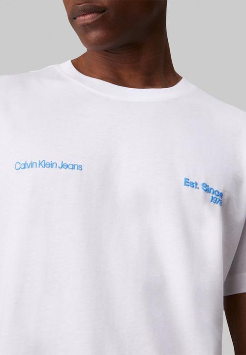 Calvin Klein - Calvin klein 1978 tee - bright white