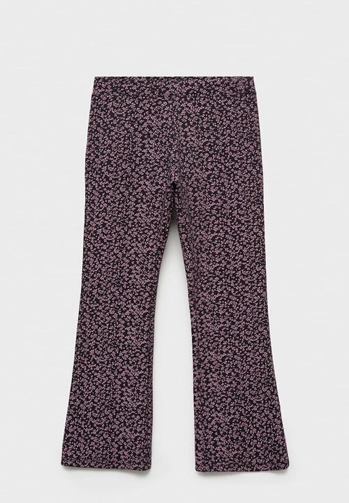 MANGO - Leggings planti2 - charcoal