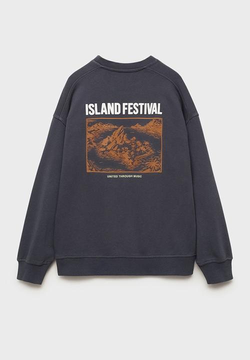 MANGO - Sweatshirt festival - dark grey