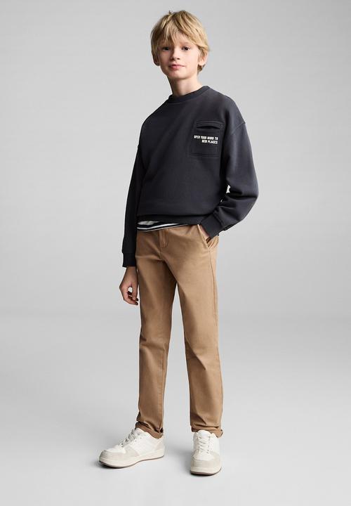 MANGO - Sweatshirt festival - dark grey