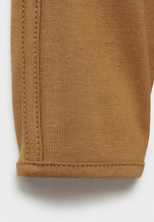 MANGO - T-shirt hunter - dark yelow