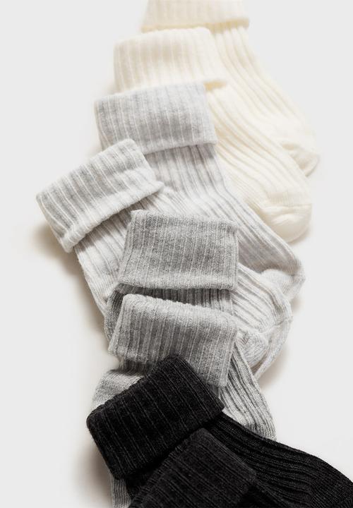 MANGO - Socks grises - gray