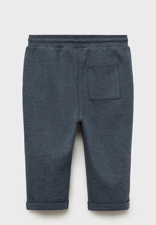 MANGO - Joggers teia - medium blue
