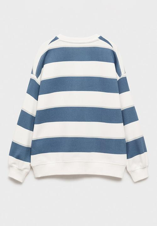 MANGO - Sweatshirt kodak - medium blue