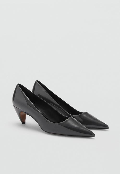 MANGO - Shark heel - grey