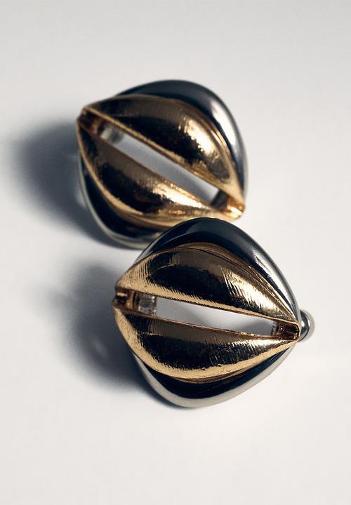 MANGO - Earrings edurne - gold
