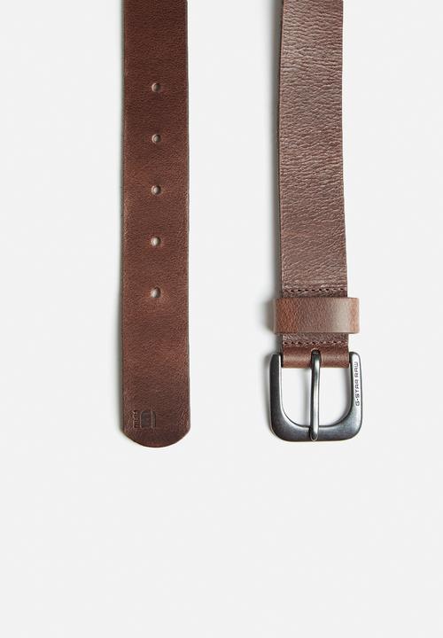 G-STAR - Zed leather belt