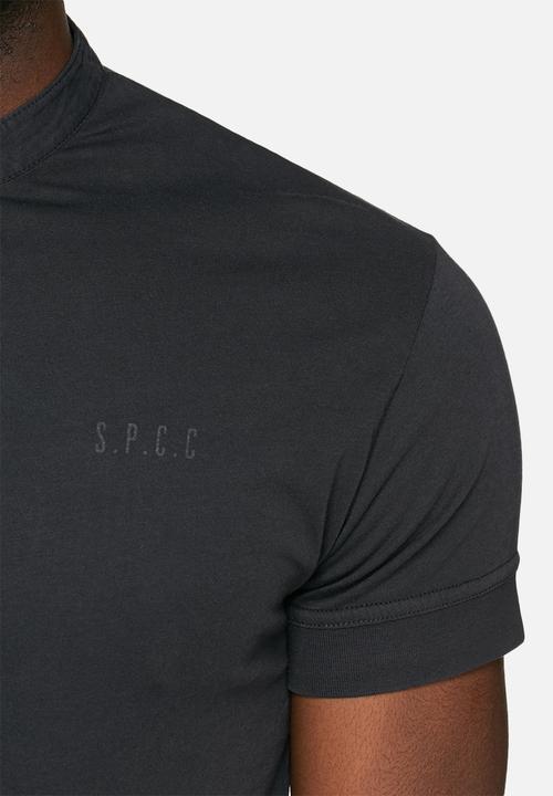 S.P.C.C - Woven henley tee