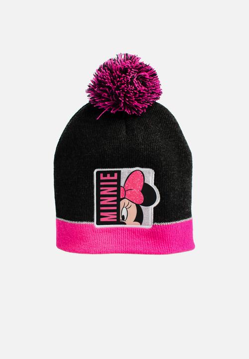 Character Group - Minnie beanie & glove - black