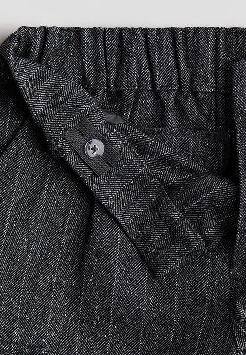 H&M - Twill cargo joggers - dark grey