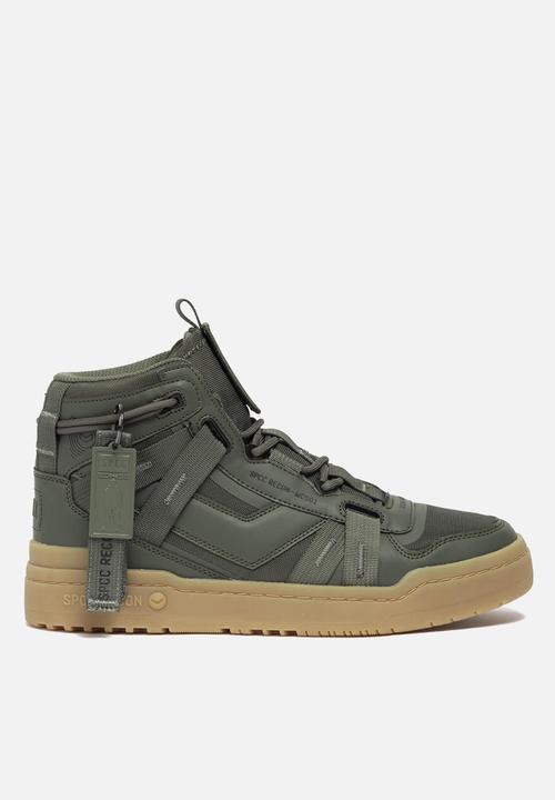 S.P.C.C - Recon Garrison Hi Sneakers  - Army Green