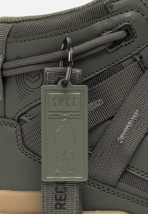 S.P.C.C - Recon Garrison Hi Sneakers  - Army Green