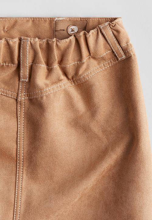 H&M - Patch-pocket skirt - beige