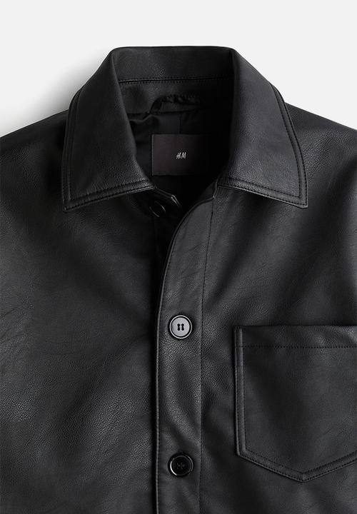 H&M - Slim fit jacket - black