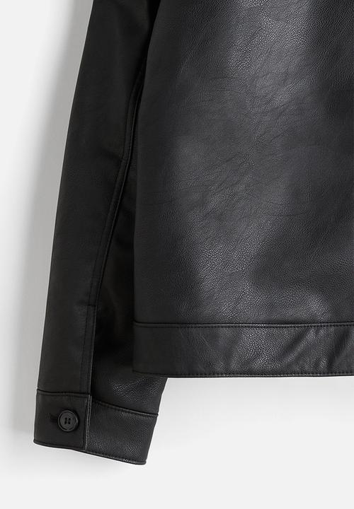 H&M - Slim fit jacket - black