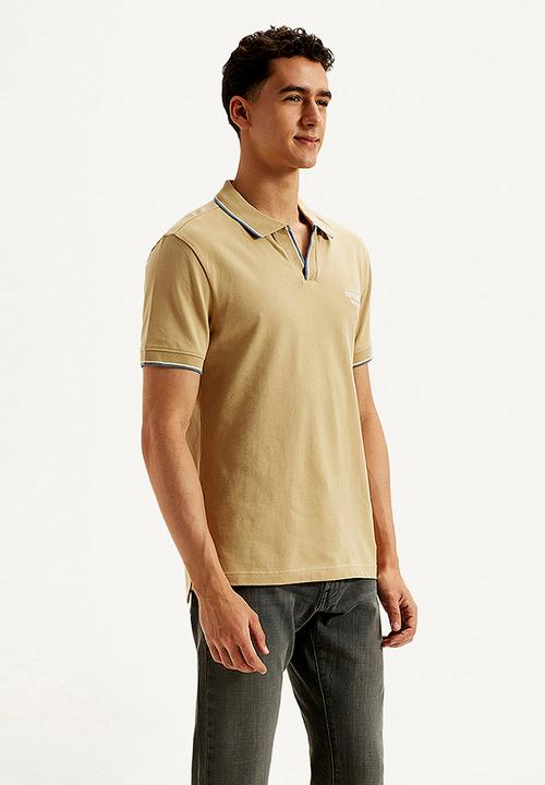 Levi’s® - Polo solid colla - beige