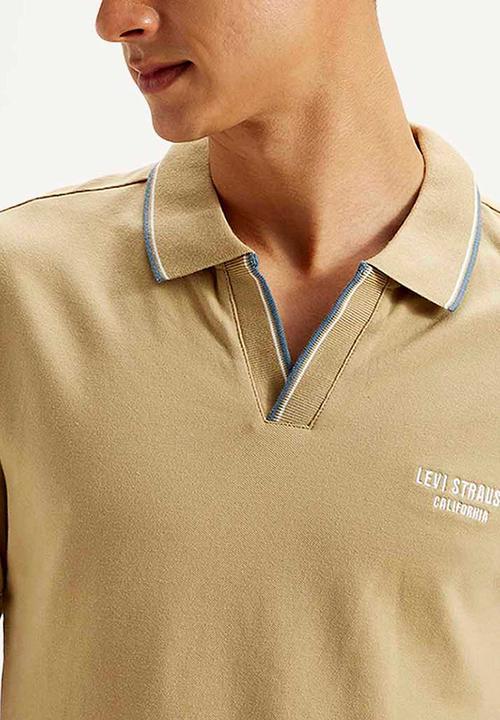 Levi’s® - Polo solid colla - beige