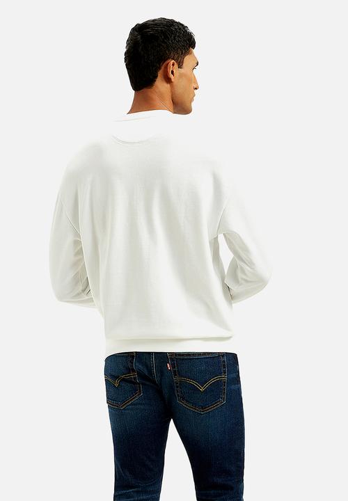 Levi’s® - Blr mt global sweats gym sweatshirt brig - white