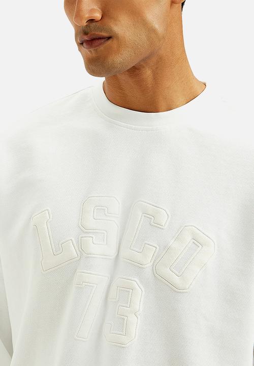 Levi’s® - Blr mt global sweats gym sweatshirt brig - white