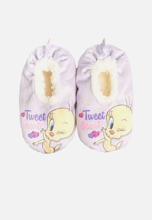 Character Group - Infant Sherpa Slipper - tweety