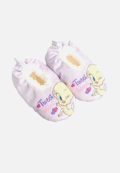 Character Group - Infant Sherpa Slipper - tweety
