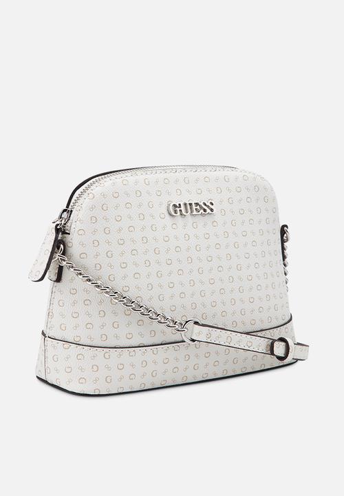 GUESS - Tidewood mini top zip - stone