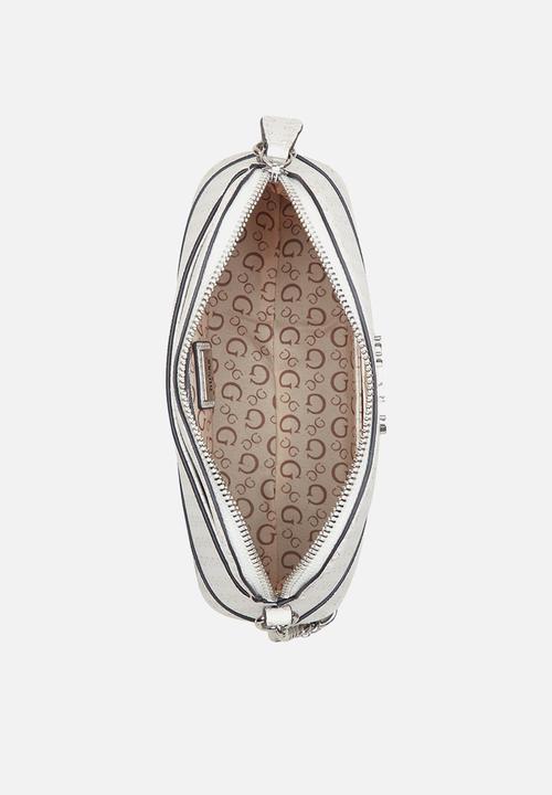 GUESS - Tidewood mini top zip - stone