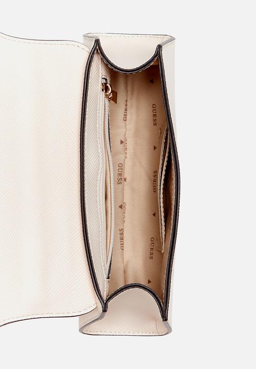 GUESS - Llia top handle flap - stone 