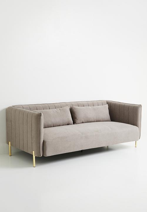 Sixth Floor - Riley 3 seater sofa-natural