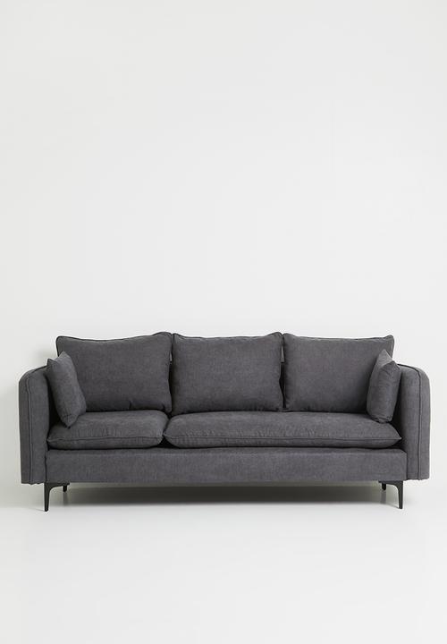 Sixth Floor - Sofia sectional sofa-charcoal