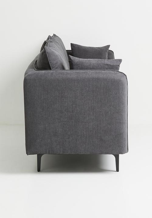 Sixth Floor - Sofia sectional sofa-charcoal