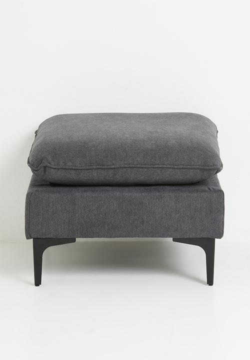 Sixth Floor - Sofia sectional sofa-charcoal
